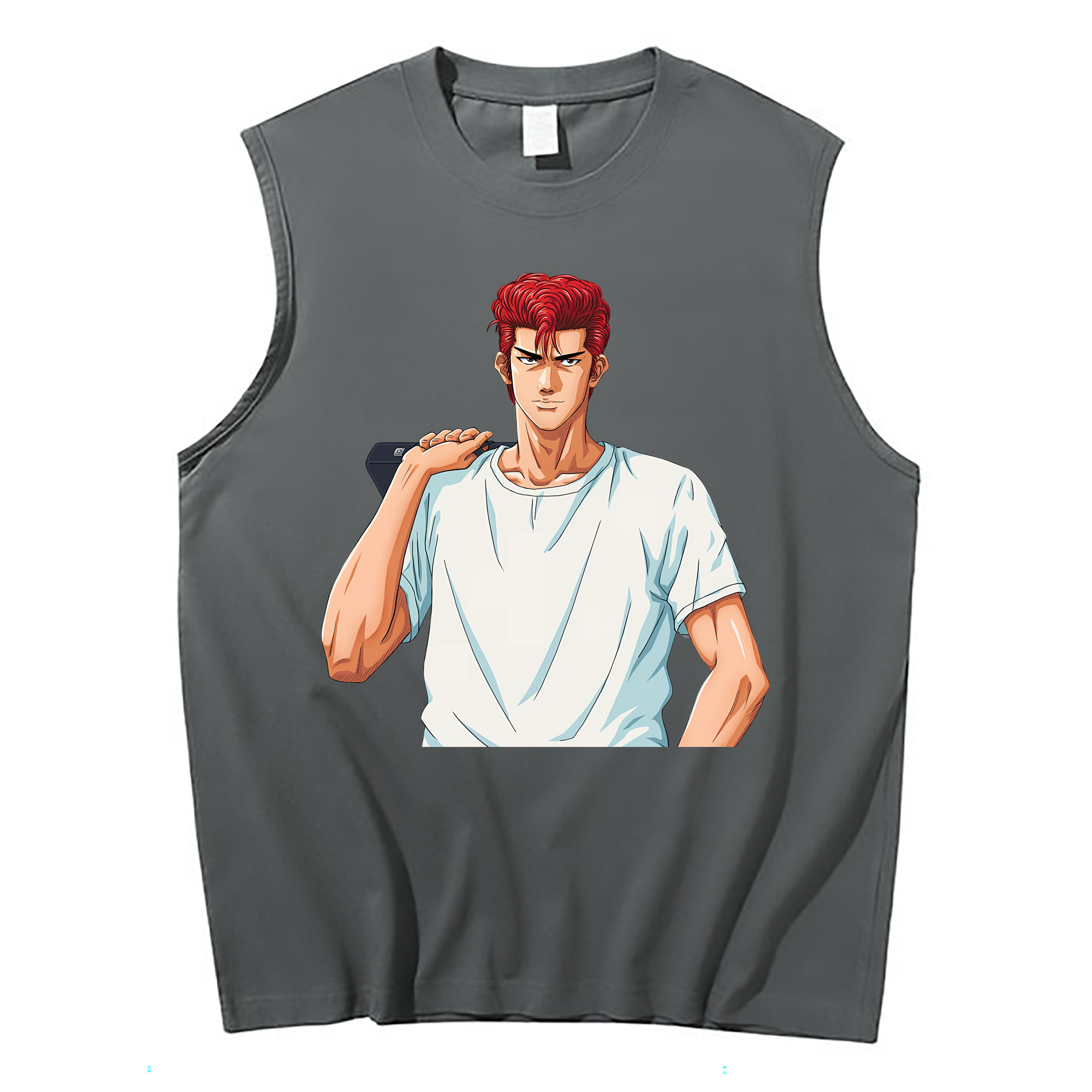 （画像用） SLAM DUNK／スラムダンク コットン100％タンクトップ（フロントプリント）
